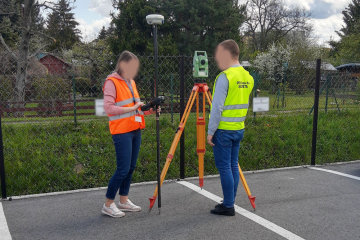 Prace geodezyjne w Gminach Racławice i Słaboszów